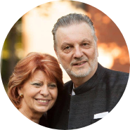 Portrait de Georgette et d'&Eacute;ric Genton